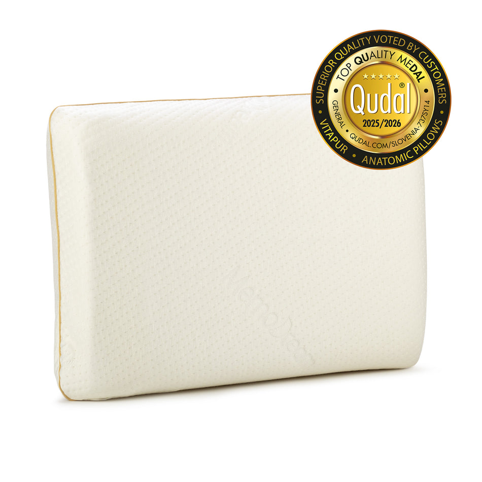 Klasikinė Memory putų pagalvė Vitapur MemoDream - 37x55x12 cm