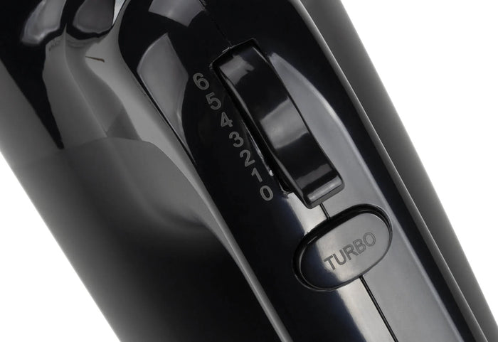 6 greičių reguliavimas ir turbo funkcija.