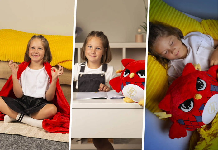 Esu „trys viename“ pelėda: antklodė, žaislas ar pagalvė.