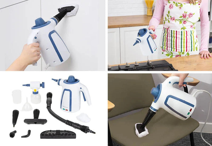 Vienas įrenginys įvairiems paviršiams valyti.