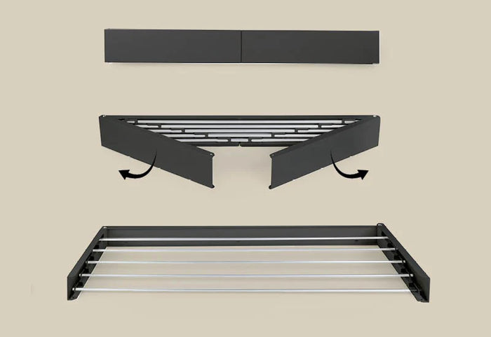 Stelynas atidaromas ir uždaromas vos per kelias sekundes.