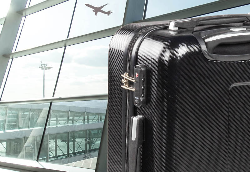 Lagaminas Scandinavia Carbon Series – juodas, 90 l