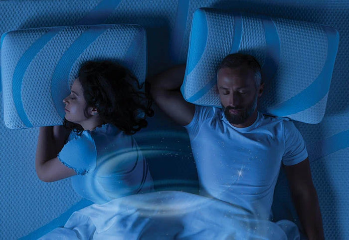 Dėl vėsinamojo poveikio užtikrinama ideali temperatūra miegui. Pagaliau naktys be prakaito.