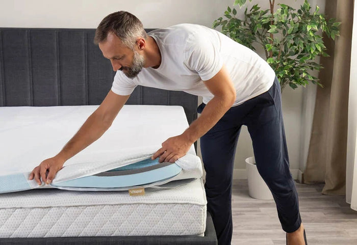 Aukštos kokybės pluoštas atpalaiduoja kūną, kad galėtumėte ramiai miegoti.