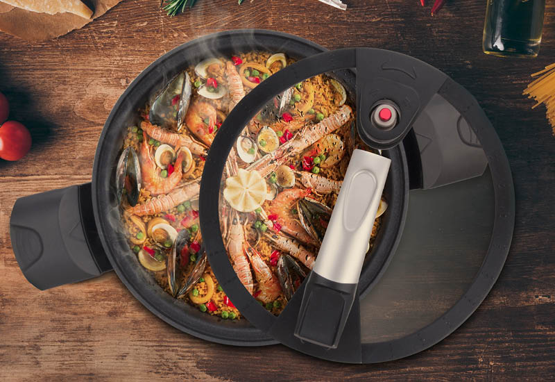 Žemo slėgio viryklė su išmaniu dangčiu Rosmarino Fresh Cooker
