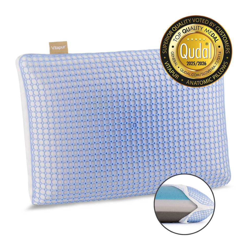 Hibridinė pagalvė Vitapur MemoElite Memory 3-in-1 – 40 x 60 cm