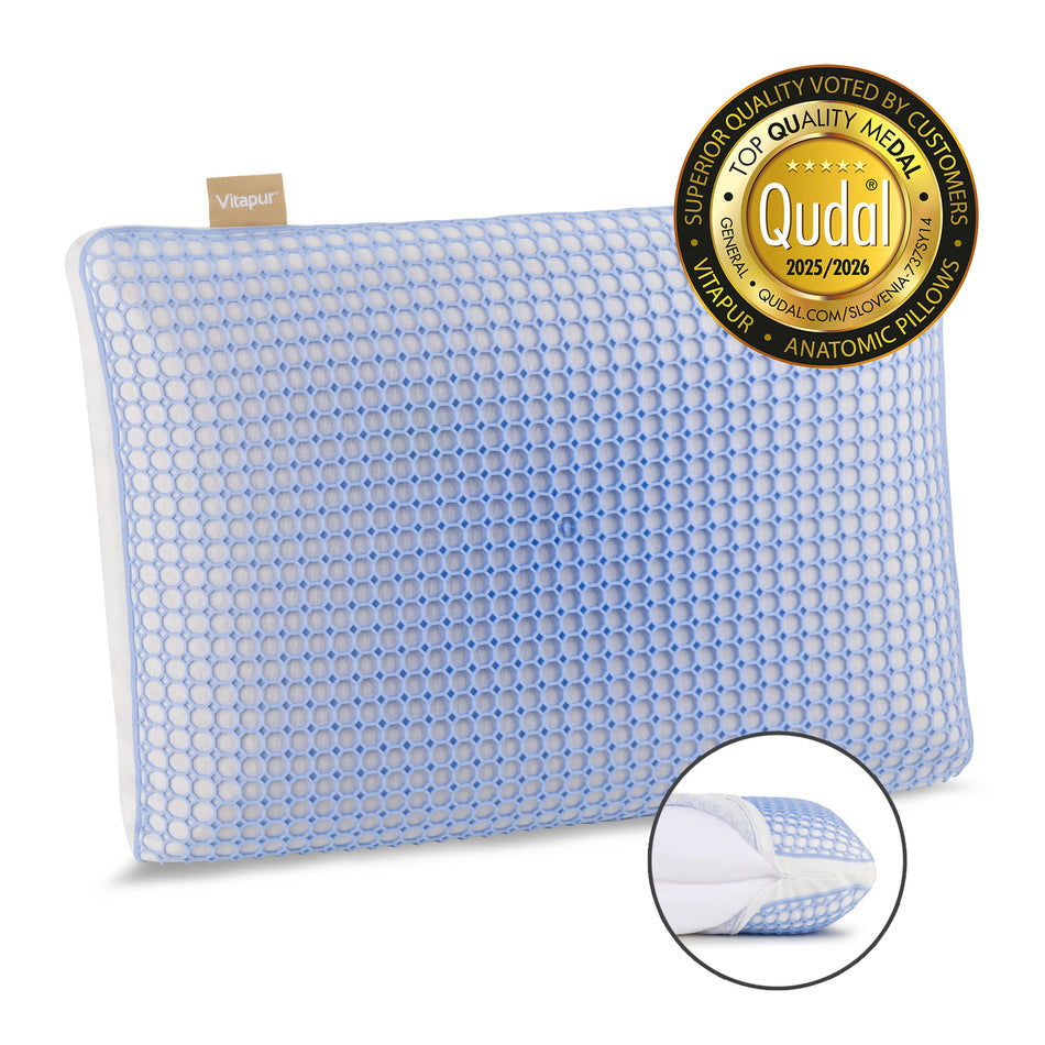 Hibridinė pagalvė Vitapur MemoElite Classic – 50 x 70 cm