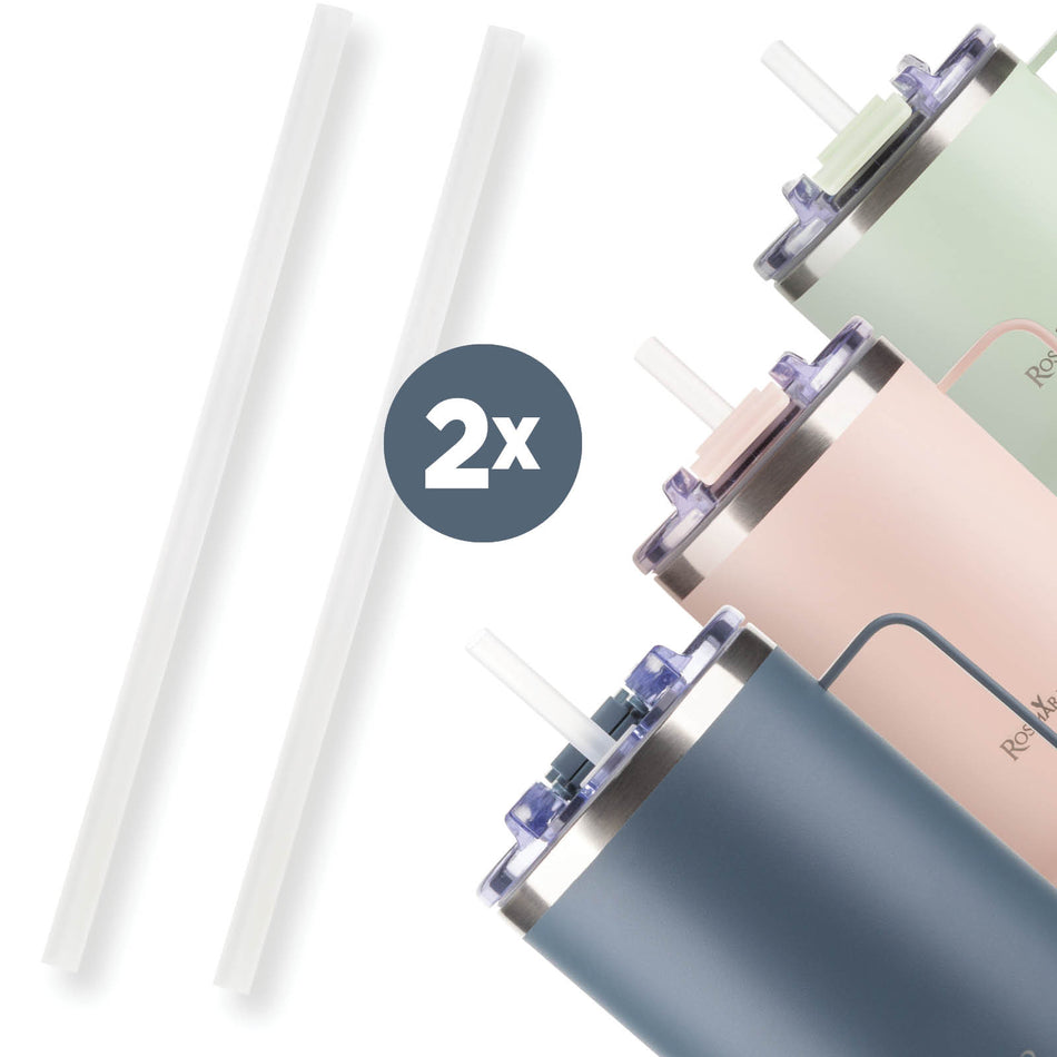 2 dalių šiaudelių rinkinys MegaCup termo puodeliui