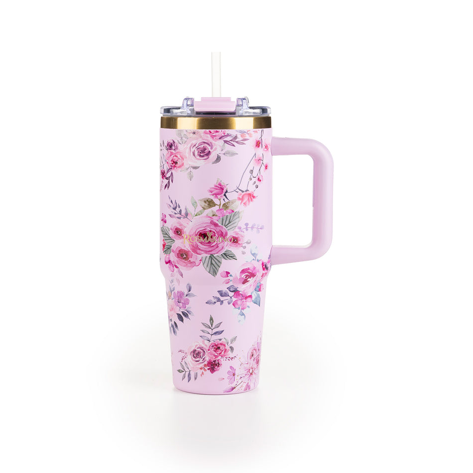 Termo puodelis Rosmarino MegaCup Roses 870 ml