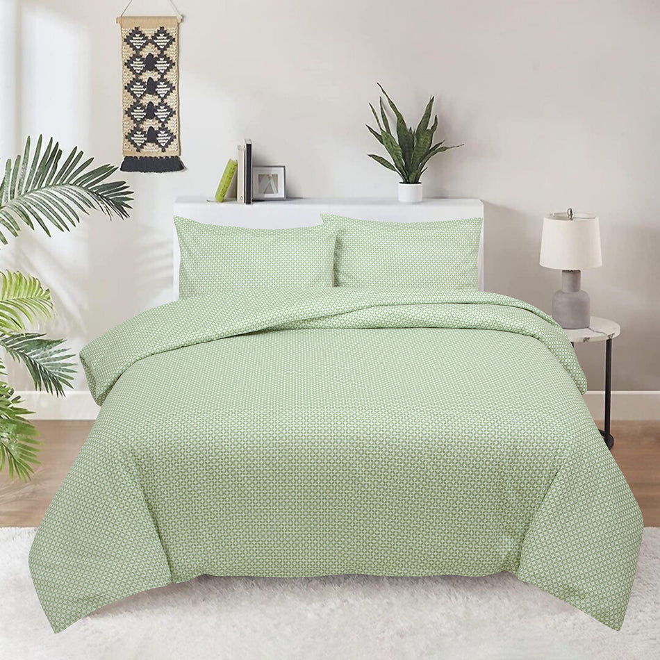 Medvilnės - satino patalynė Olive Bliss