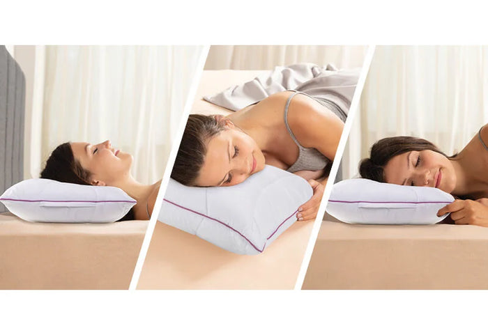 Universali pagalvė, tinkanti visoms miego padėtims.