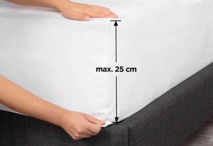 Puikiai tinka aukštesniems čiužiniams.