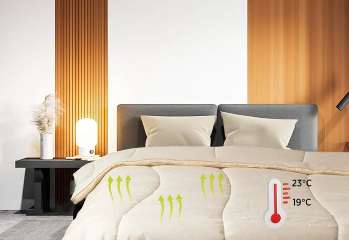 Antklodė, kuri kvėpuoja kartu su jumis.