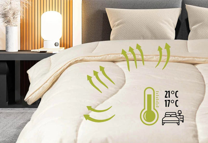 Antklodė, kuri kvėpuoja kartu.