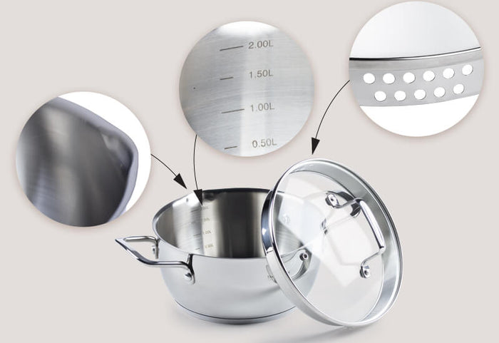 Dar paprasčiau ruošti maistą ir lengvai naudoti.