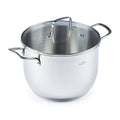 Nerūdijančio plieno puodas su stikliniu dangčiu Rosmarino Pour&Cook II