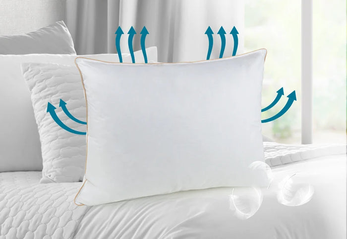 Ji natūraliai reguliuoja šilumą ir užtikrina orui pralaidų miegą.