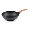 Kiniška keptuvė „Rosmarino Black Line“ 30 cm