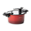 Žemo slėgio greitpuodis su išmaniuoju dangčiu „Rosmarino“, 5 l, 24 cm