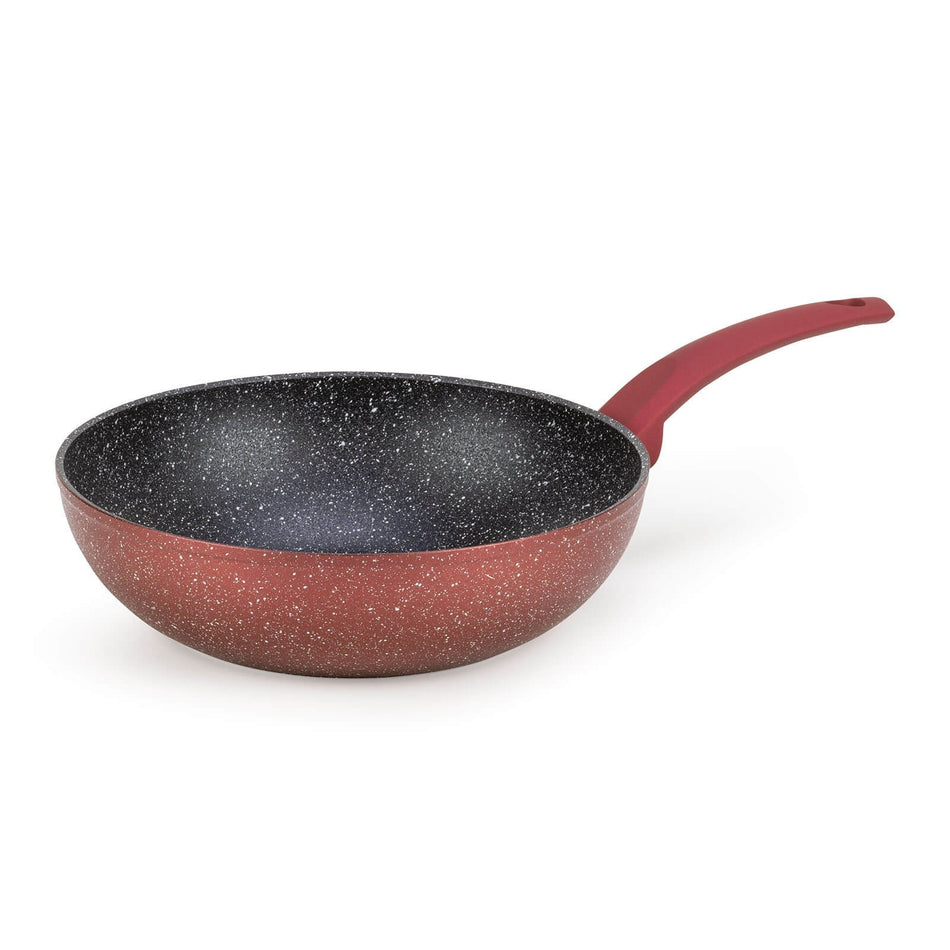 Kiniška keptuvė „Rosmarino Lava Stone Grape“ - 28 cm + nemokama veltinio apsauga
