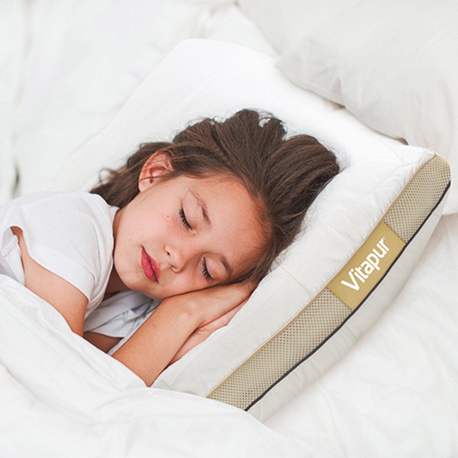 Hibridinė pagalvė vaikams Vitapur NEO Bamboo Memory Junior - 40 x