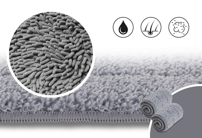 Tinka sausam ir drėgnam valymui bei visų tipų dėmėms valyti.