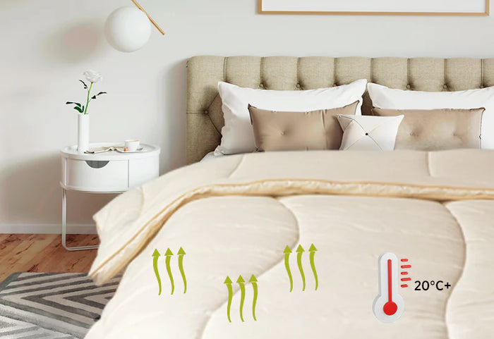 Antklodė, kuri kvėpuoja kartu.