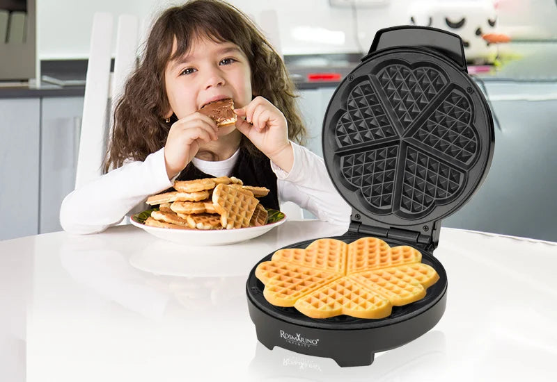 5 vafliai vos per 3-5 minutes.