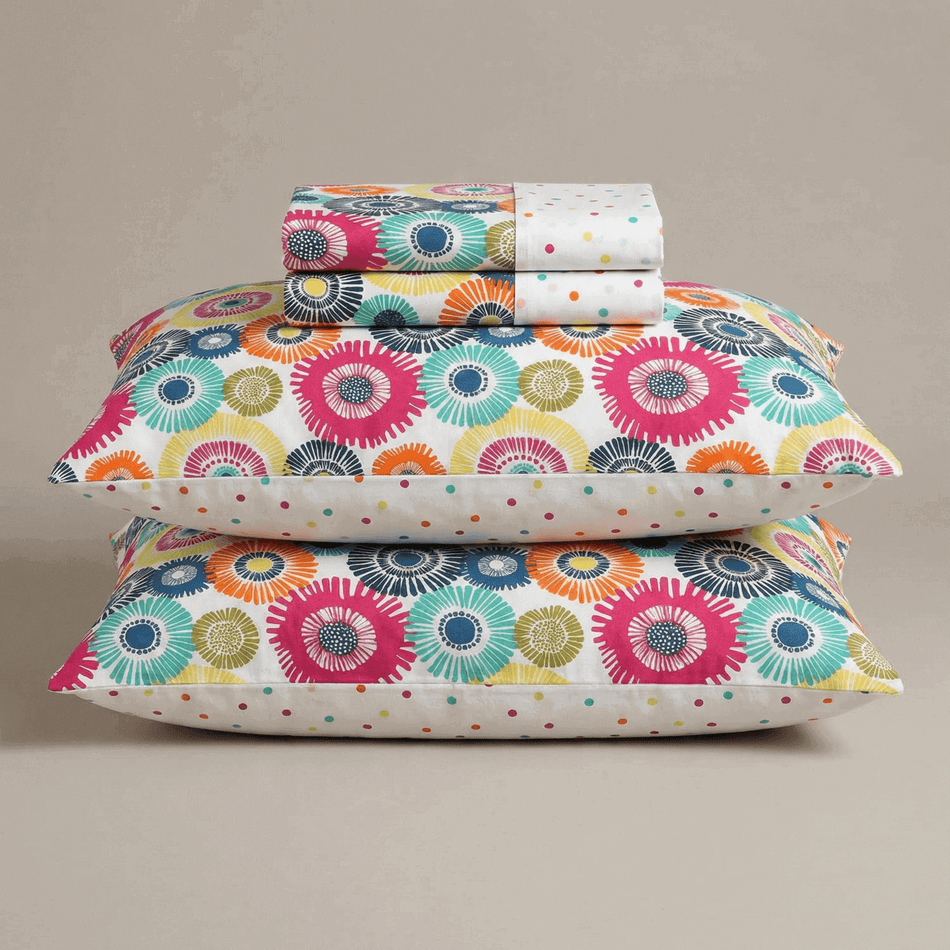 Medvilnės patalynė Colored circle