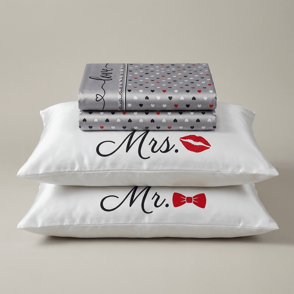 Medvilnės patalynė „Mr&Mrs“