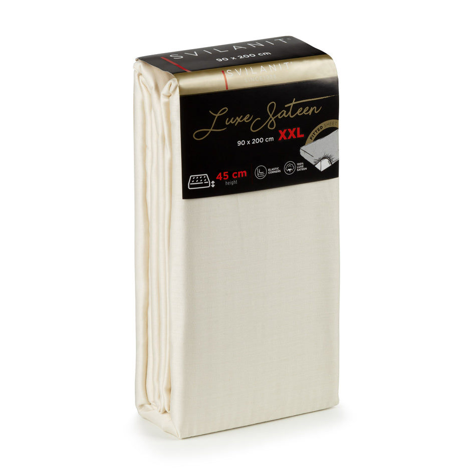 Patalynė Luxe Sateen XXL, smėlio spalvos