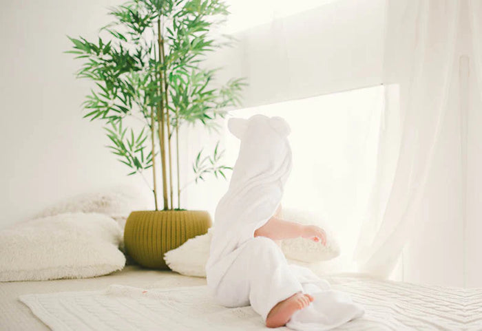 Bambuko pluoštas užtikrina nuolat sausą miego aplinką.