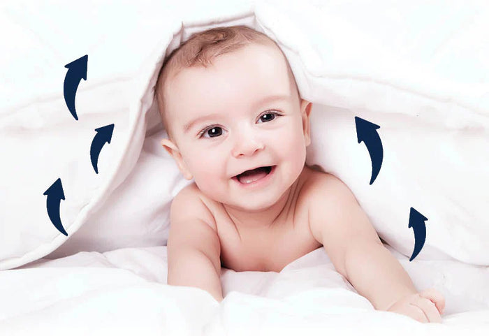 Švelnus apkabinimas be papildomo svorio.