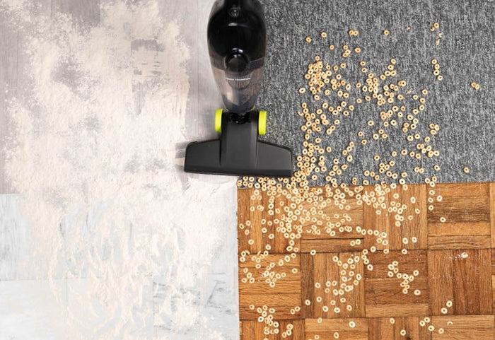 Lengvai valo visų tipų paviršius.