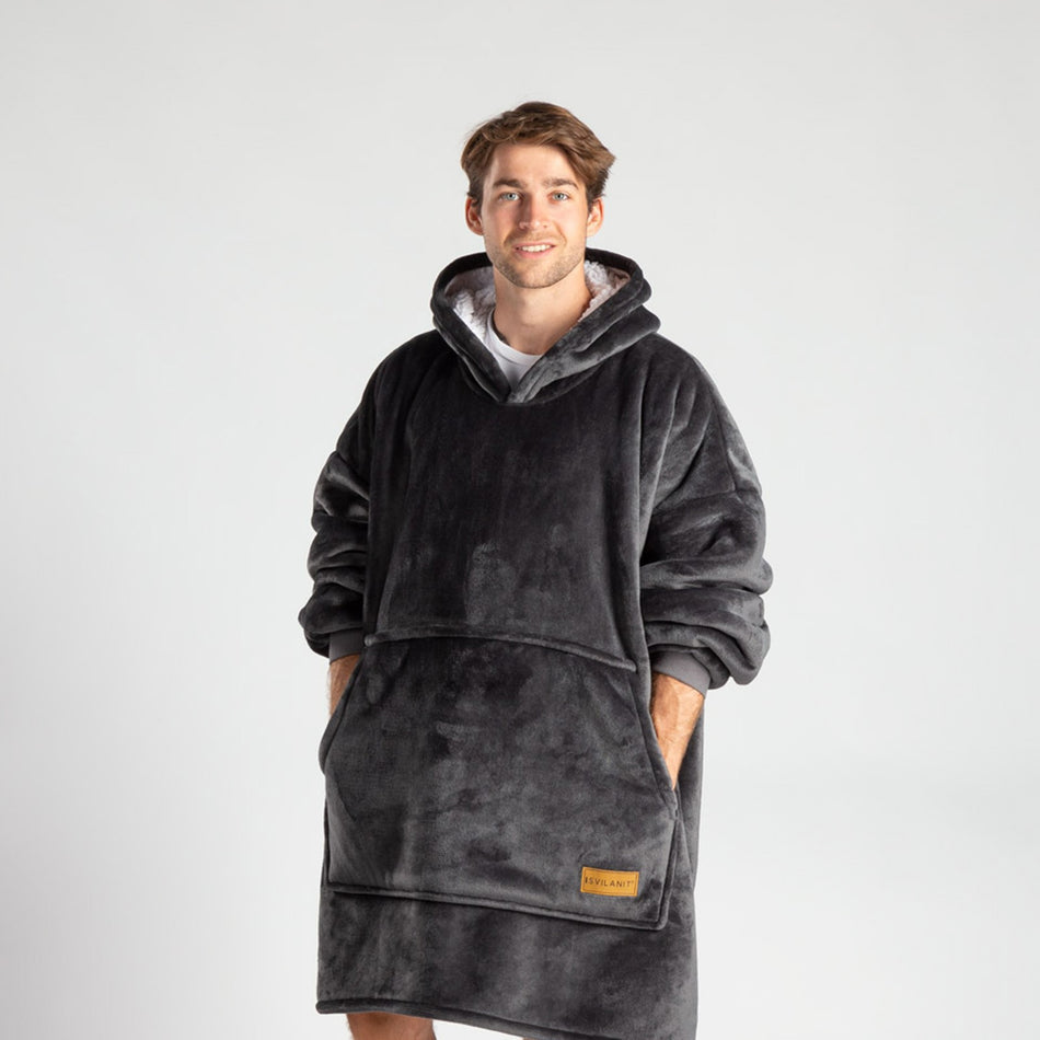 Antklodė su gobtuvu Svilanit + Dovana: kojinės