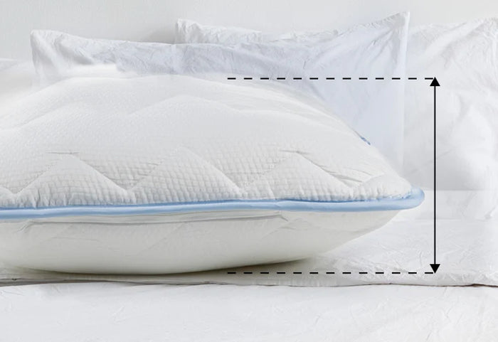 Pritaikykite pagalvės aukštį pagal savo miego įpročius.