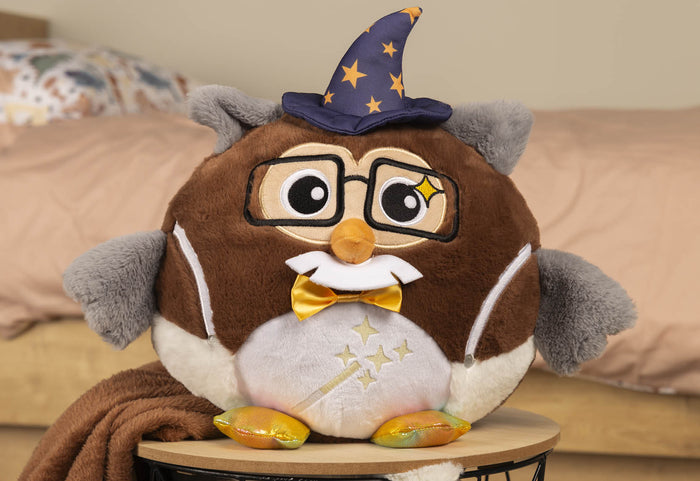 Susipažinkite su pelėda seneliu Filipu.