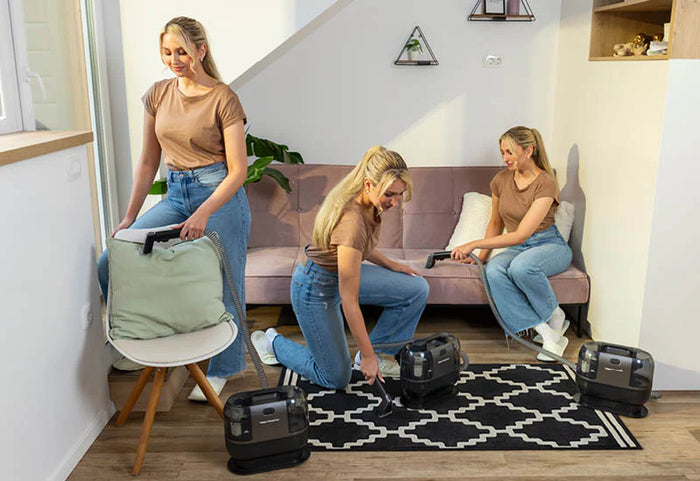 Neprilygstama siurbimo galia nepriekaištingam giliam valymui.