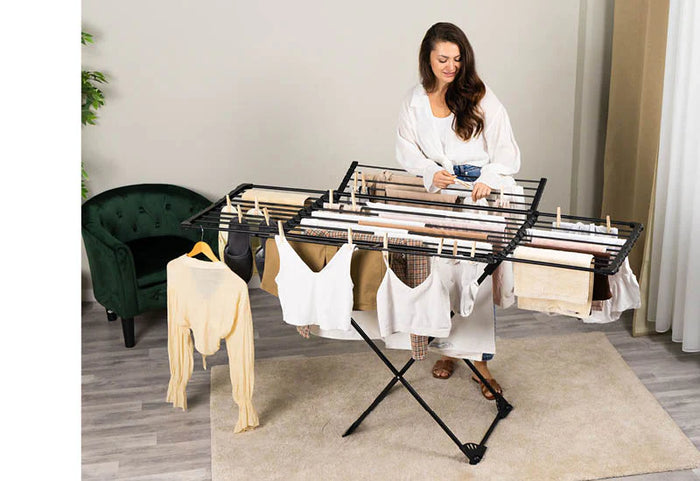 Tinka visos šeimos skalbiniams džiovinti.