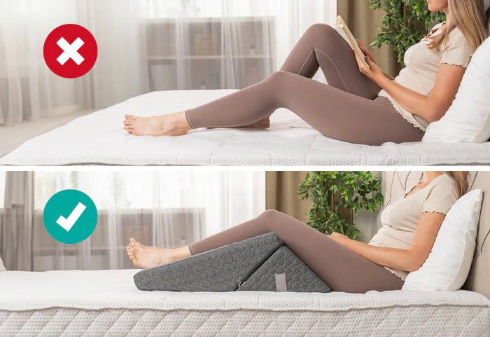 Ergonomiška pagalvė padeda palaikyti taisyklingą kūno padėtį.