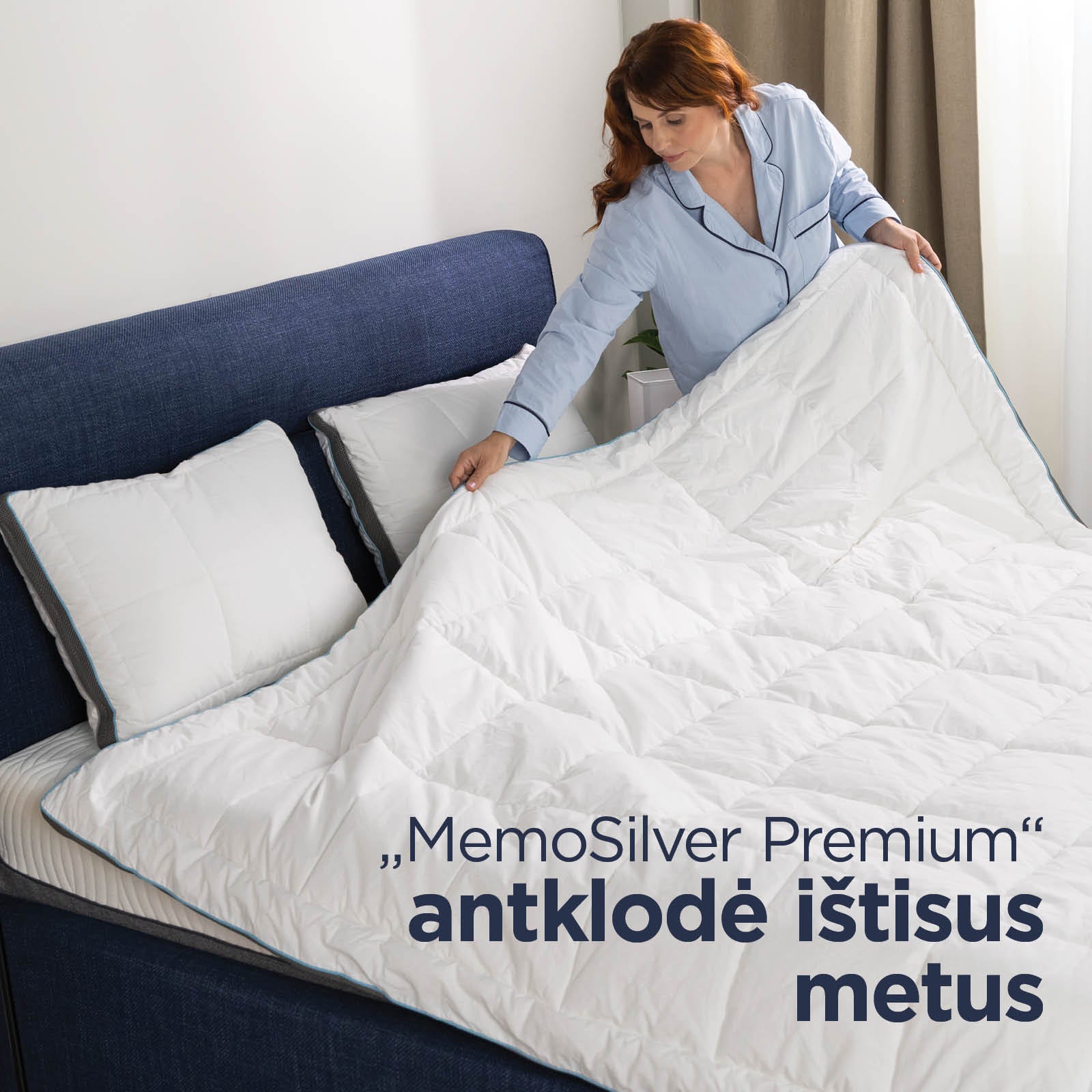 Vitapur MemoSilver Premium“ visasezonė antklodė – Vitapur Lithuania