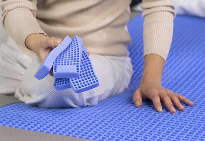 Pagerina komfortą ant bet kokio miego paviršiaus.