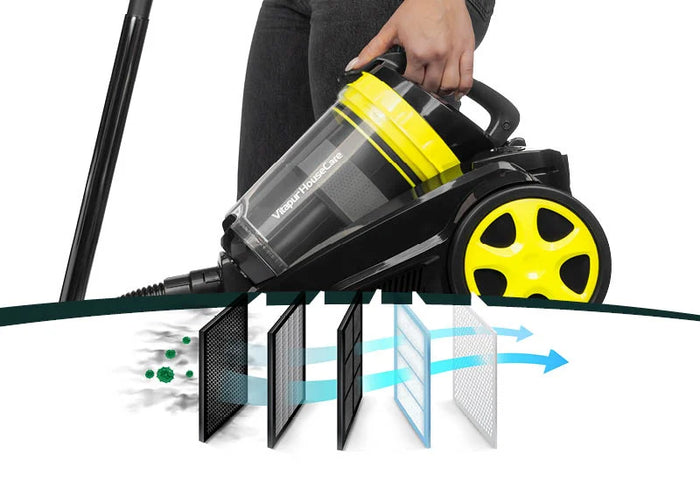 HEPA 13 filtras dar švaresniam orui.