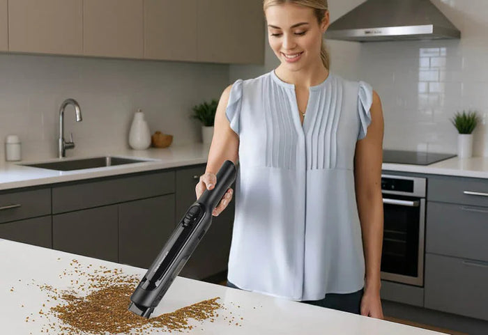 Profesionalaus siurblio galia jūsų rankose.