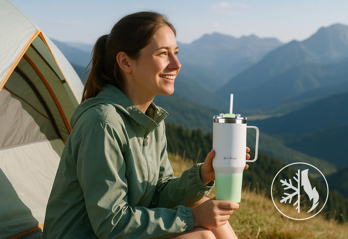 Nesitenkinkite atvėsusiais gėrimais.