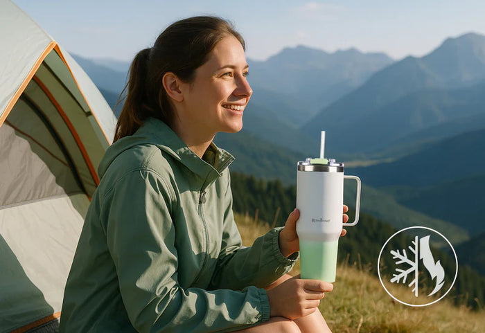 Nesitenkinkite atvėsusiais gėrimais.