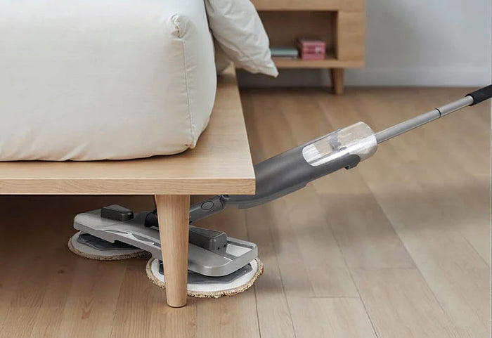 Išvalo net sunkiai prieinamas vietas.