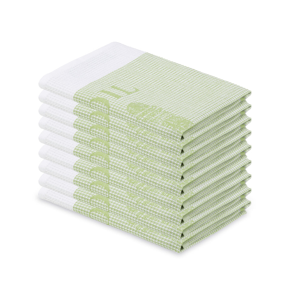 9 dalių virtuvinių rankšluosčių komplektas Čile olive