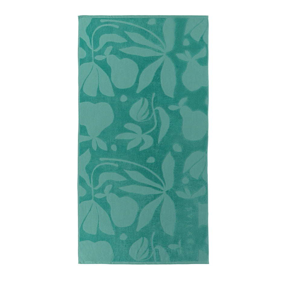 Svilanit premium paplūdimio rankšluostis Plants, 80 x 160 cm