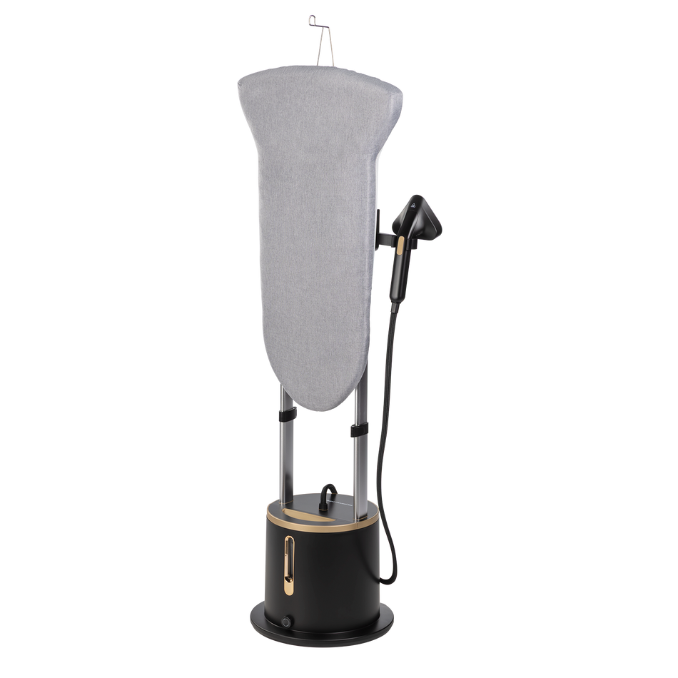 Vertikalus drabužių garintuvas IronSteam Duo su lyginimo lenta